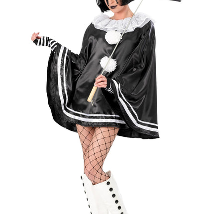 Funny Fashion Zwarte Pierrot Bodhi