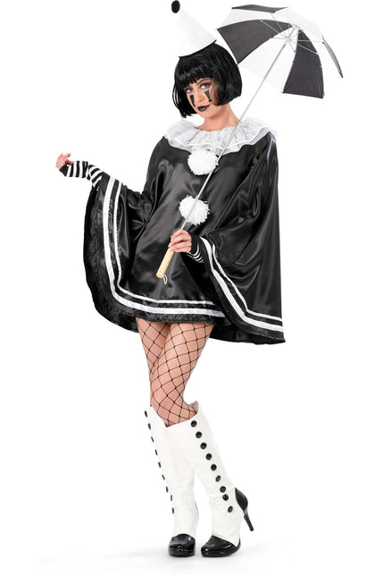 Funny Fashion Zwarte Pierrot Bodhi