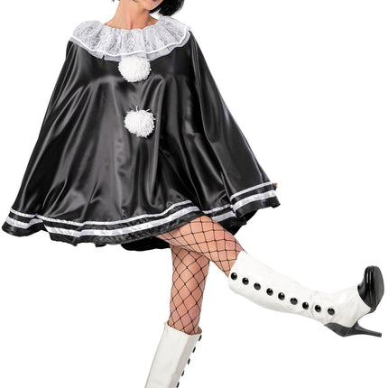 Funny Fashion Zwarte Pierrot Bodhi