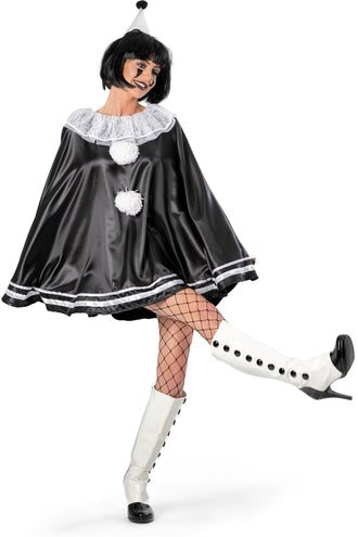 Funny Fashion Zwarte Pierrot Bodhi