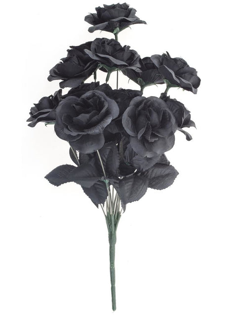 Funny Fashion Zwarte rozen boeket
