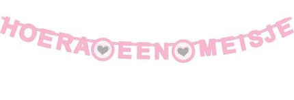 Haza Witbaard Letterslinger hoera een meisje