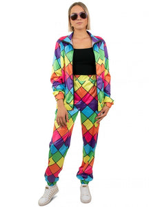 PartyXplosion 80's Trainingspak 1984 Dames XL