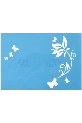 PartyXplosion Aqua schmink sjabloon bos nimf