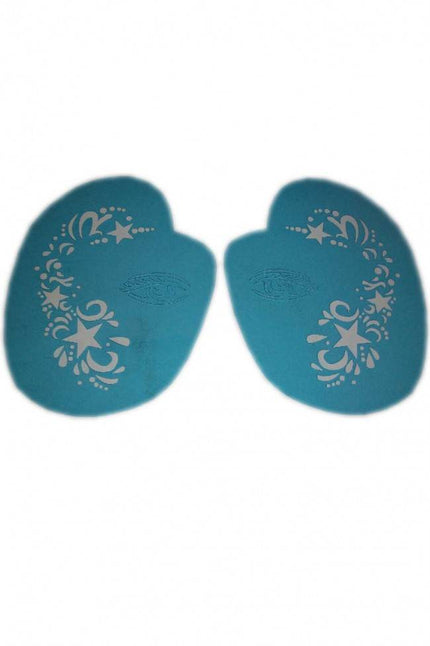 PartyXplosion Aqua schmink sjabloon rock ster