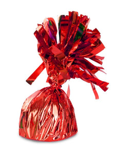 PartyXplosion Ballon gewichtje rood 140 gr  Ø6 cm