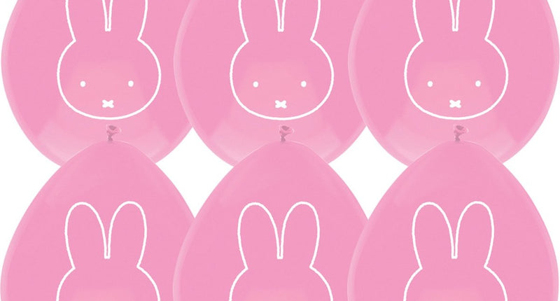 PartyXplosion Ballonnen Nijntje geboorte meisje