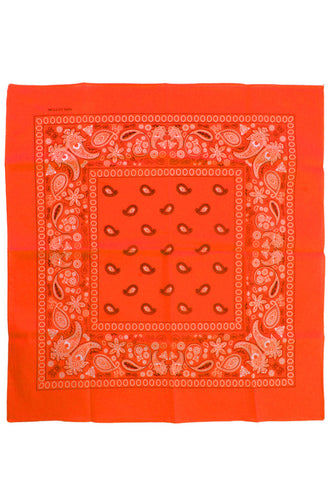 PartyXplosion Bandana Fluor oranje 53 x 53 cm