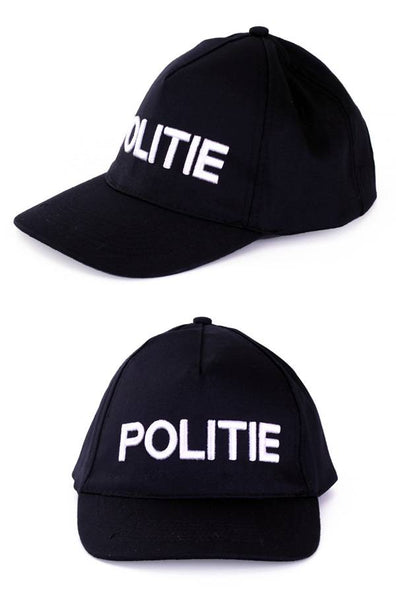 PartyXplosion Baseball cap pet politie one size