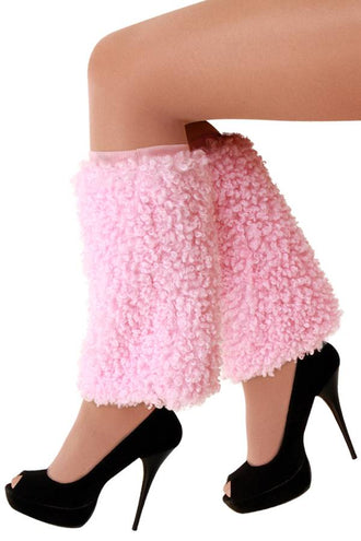 PartyXplosion Beenwarmers Curly roze