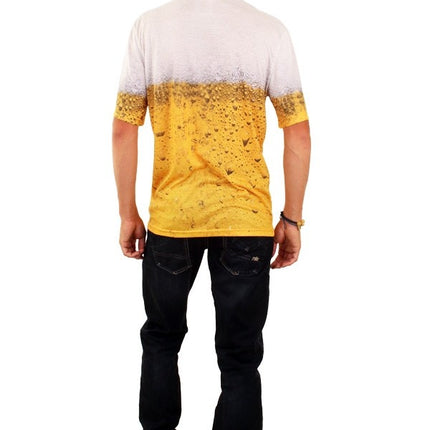 PartyXplosion Bier t-shirt pak Mick volwassenen