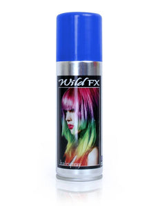 PartyXplosion Blauwe haarspray