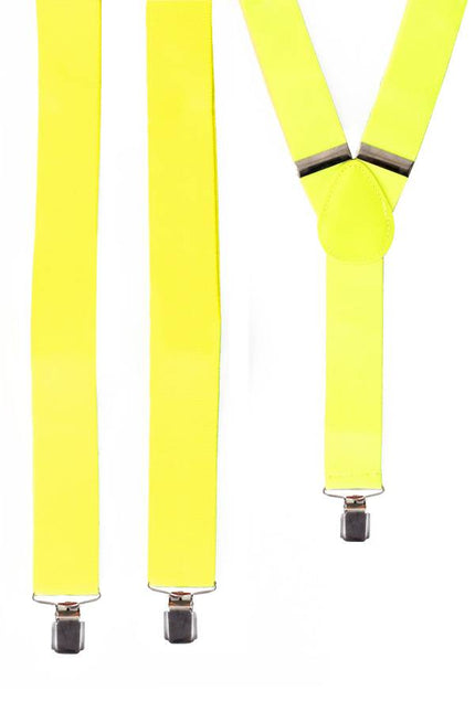 PartyXplosion Bretel fluor geel