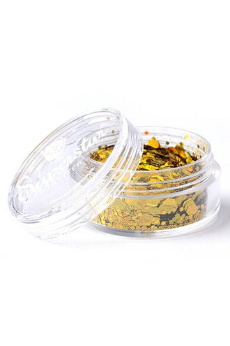 PartyXplosion Chunky Glitters laser goud 8 ml Superstar