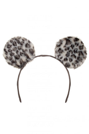 PartyXplosion Diadeem grote pluche oren panter