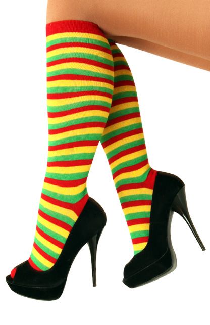 PartyXplosion Doruskousen rood/geel/groen one size