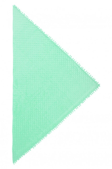 PartyXplosion Driehoek sjaal Bubble pastel mint