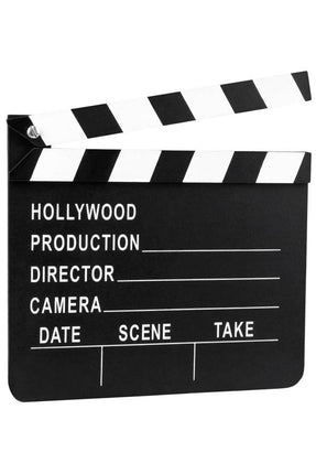 PartyXplosion Filmklapper Clapperboard Hollywood 18x20 cm
