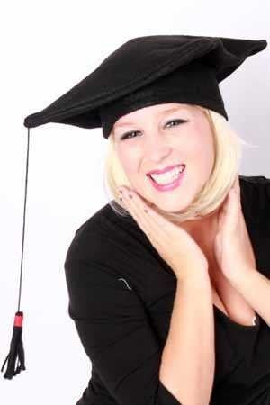 PartyXplosion Geslaagd hoedje met kwastje