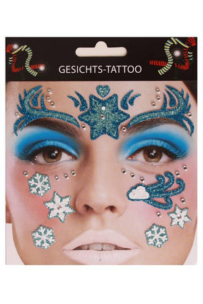 PartyXplosion Gezicht stickers Ijsprinses Lily