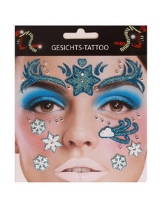 PartyXplosion Gezicht stickers Ijsprinses Lily