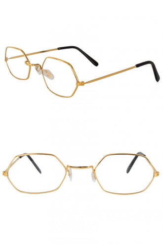 PartyXplosion Gouden bril Sinterklaas of kerstman