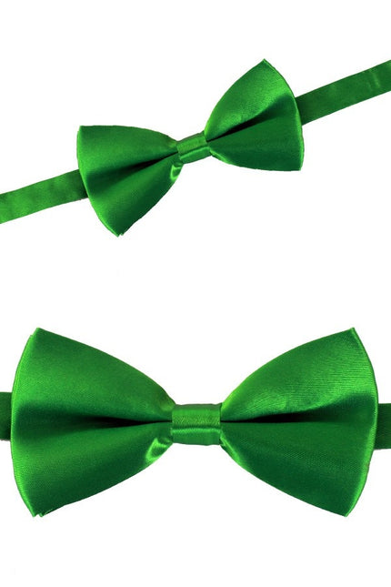 PartyXplosion Groene satijnen strik