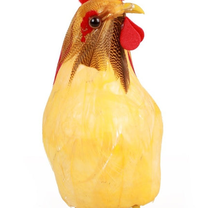 PartyXplosion Haan decoratie 16 cm