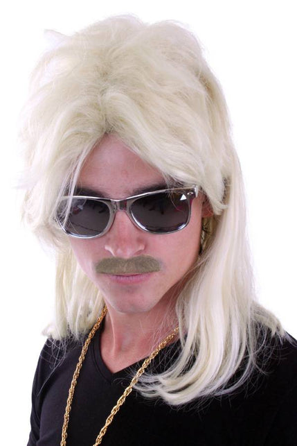 PartyXplosion Herenpruik met matje blond