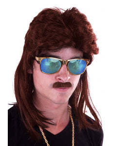 PartyXplosion Herenpruik met matje bruin