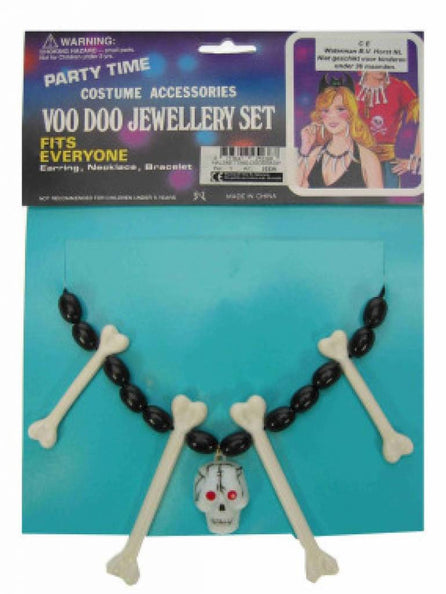 PartyXplosion Ketting met botten holbewoner