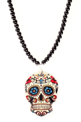 PartyXplosion Kralenketting Sugar skull