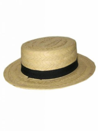 PartyXplosion Lou bandy stro hoed zwart