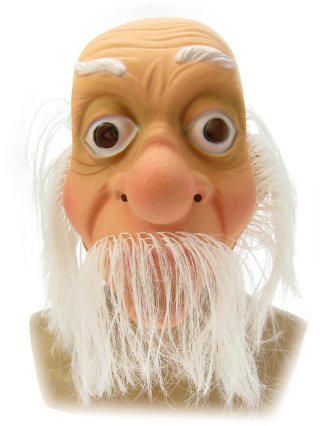 PartyXplosion Masker Abraham met haar