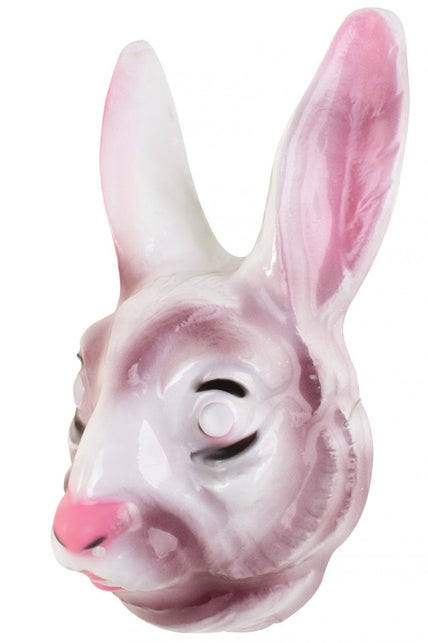 PartyXplosion Masker konijn plastic volwassen