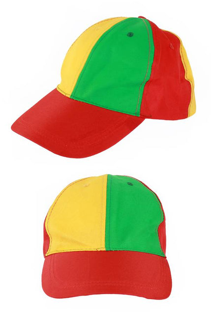 PartyXplosion Pet rood/geel/groen verstelbaar
