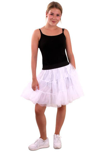 PartyXplosion Petticoat wit 3-laags