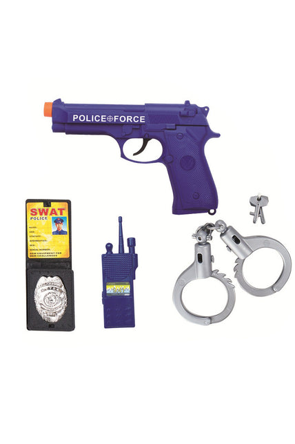 PartyXplosion Politie SWAT set 5-delig