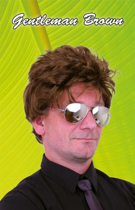 PartyXplosion Pruik Harry bruin