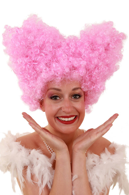 PartyXplosion Pruik Lucy roze