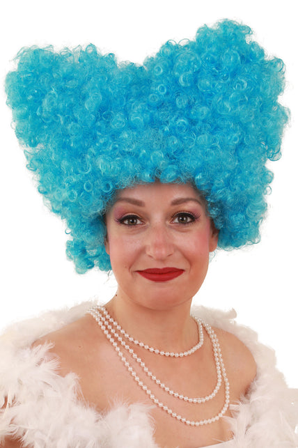 PartyXplosion Pruik Lucy turquoise