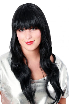 PartyXplosion Pruik sensation longstyle zwart