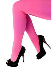 PartyXplosion Roze panty 60 denier neon pink one size