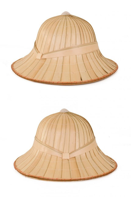 PartyXplosion Safari hoed stro Tropenhelm