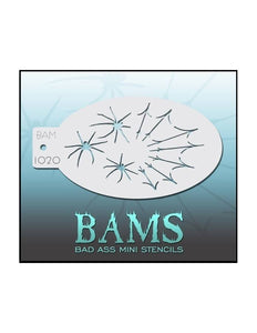 PartyXplosion Schmink sjabloon spinnen