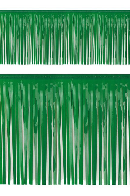 PartyXplosion Slierten folie guirlande groen 6mtr