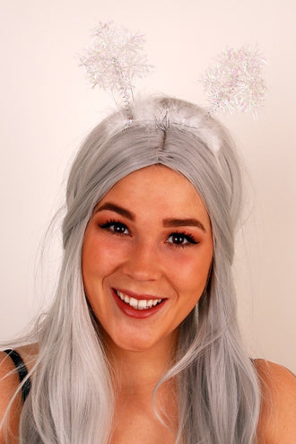 PartyXplosion Sneeuwvlok diadeem goedkoop