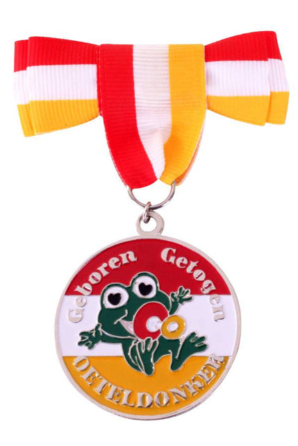 PartyXplosion Strikje met hanger/speld Geboren Oeteldonker