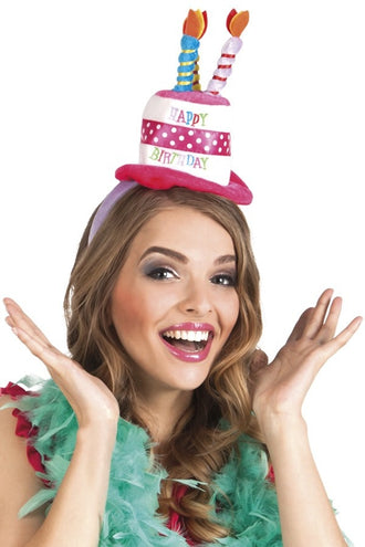 PartyXplosion Tiara taart happy birthday