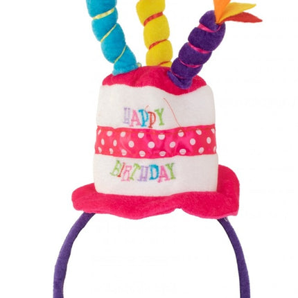 PartyXplosion Tiara taart happy birthday